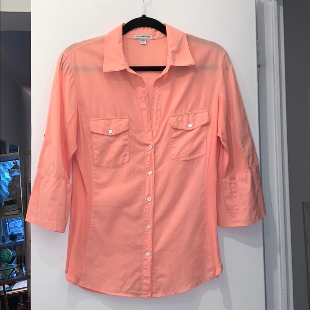 James Perse Button Down Top